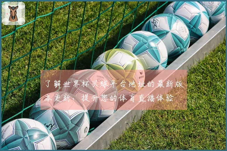 了解世界杯买球平台地址的最新版本更新，提升您的体育直播体验
